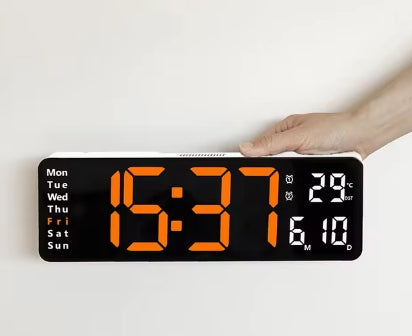Digitale Wandklok met Afstandsbediening