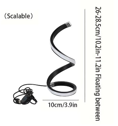 LED Spiraal Tafellamp