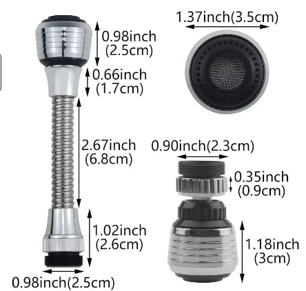 360° Draaibare Multifunctionele Kraan Extender