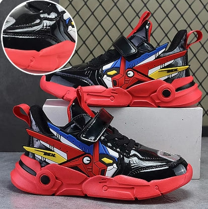 Cartoon Leren Sneakers