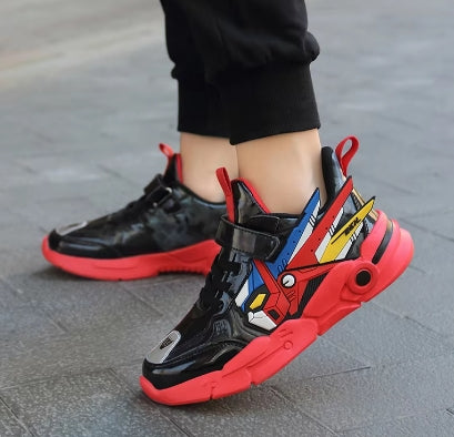 Cartoon Leren Sneakers