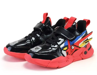 Cartoon Leren Sneakers
