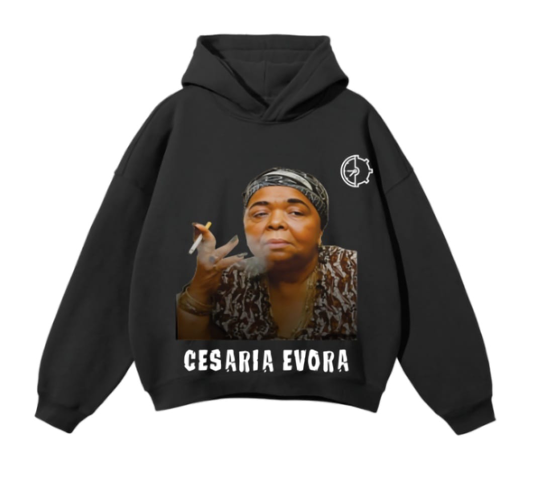 Cesaria Evora heren Hoodie
