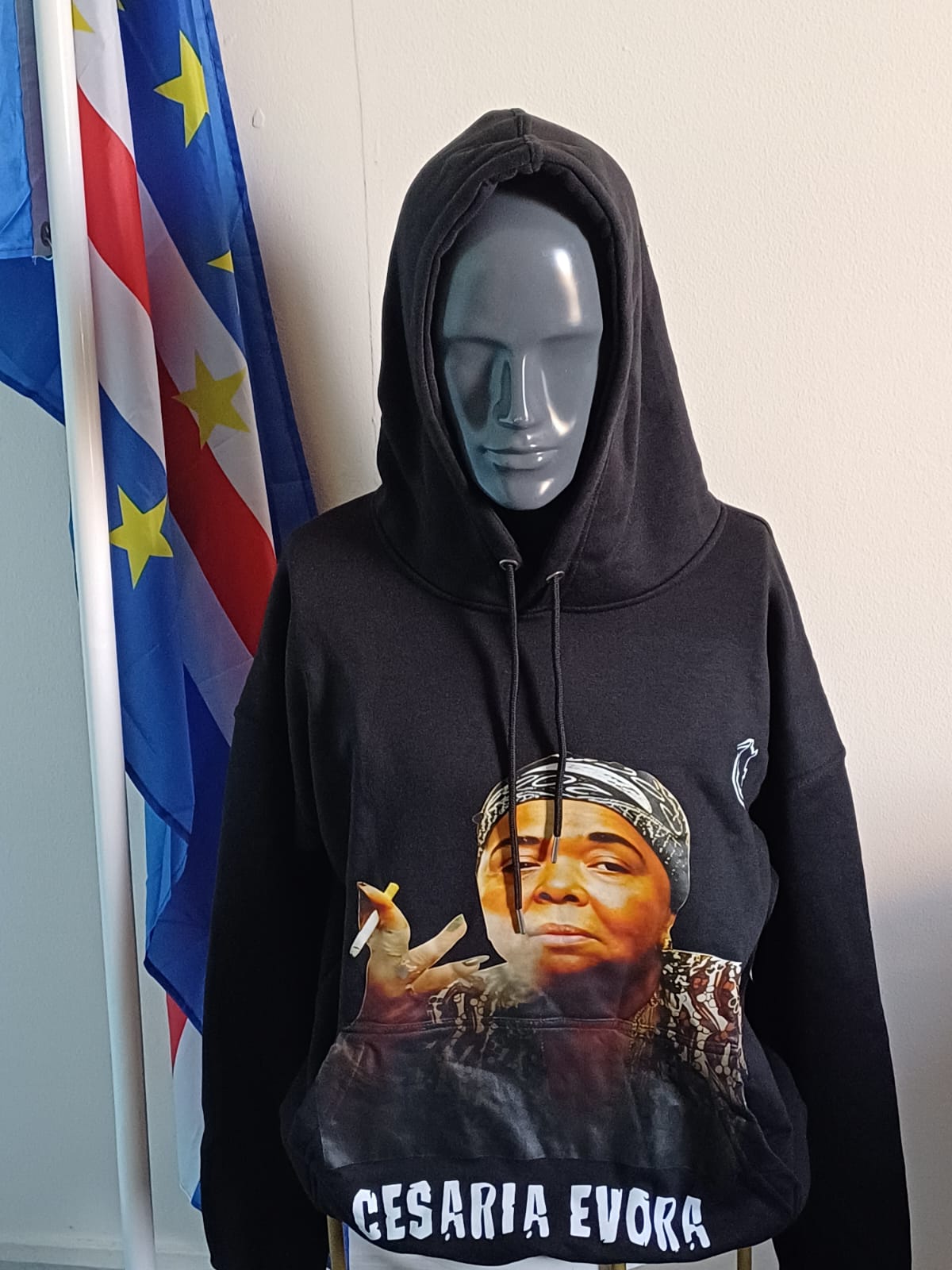 Cesaria Evora heren Hoodie