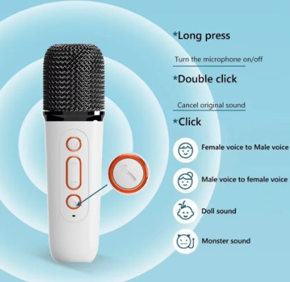 Draagbare Karaoke Set