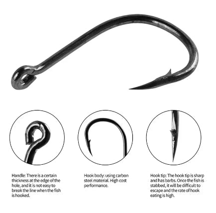 Vishaken Set (100 stuks)