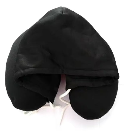 Vliegtuigkussen met Hoodie