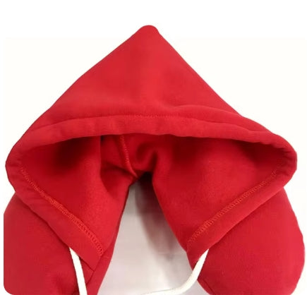 Vliegtuigkussen met Hoodie