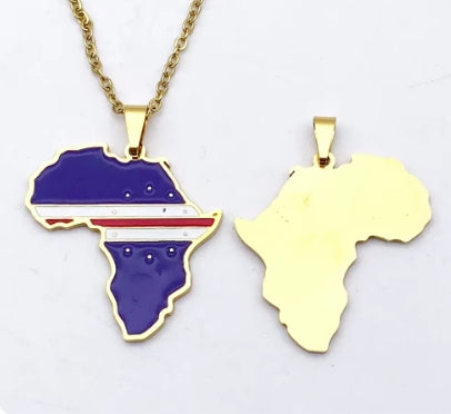 Hanger-Afrika met Kaapverdische vlag
