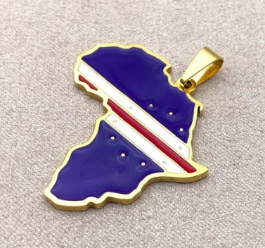 Hanger-Afrika met Kaapverdische vlag