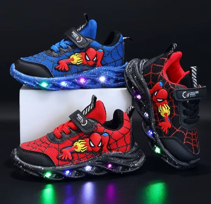 Spiderman sneakers (LED-lichten)