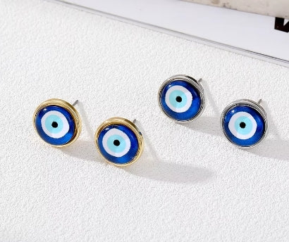 Evil Eye oorbellen