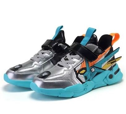 Cartoon Leren Sneakers