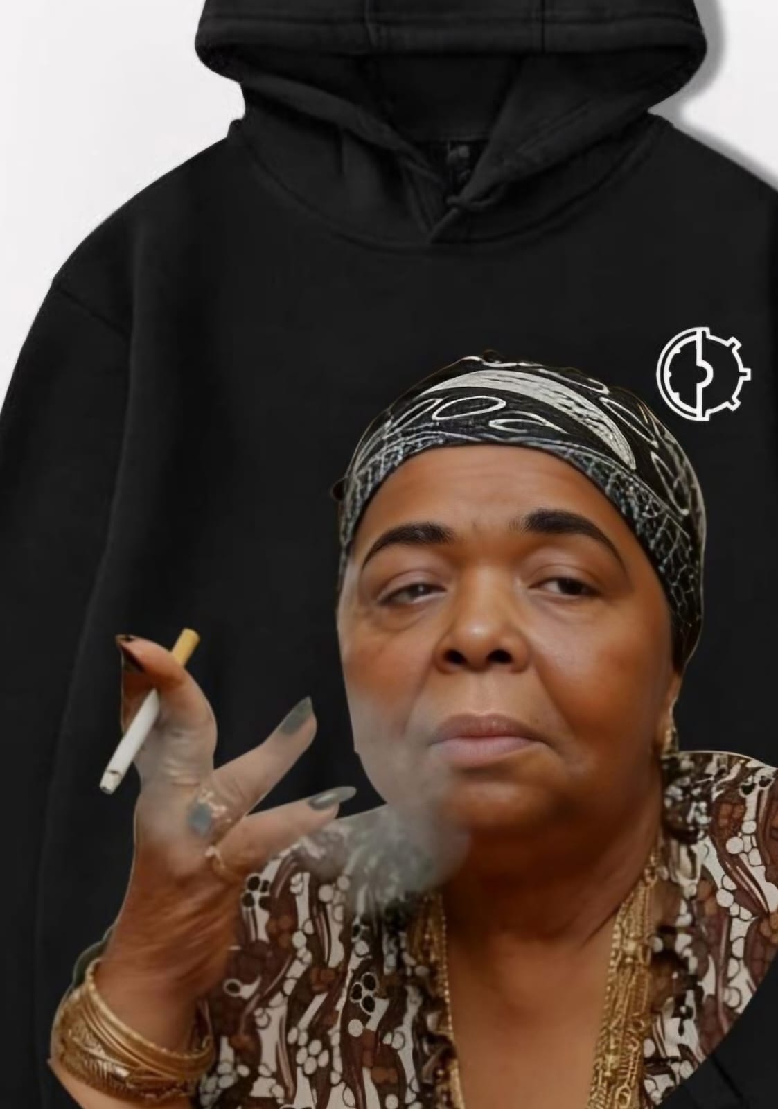 Cesaria Evora heren Hoodie